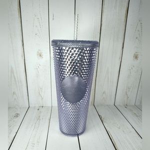 Starbucks Silver Studded 24 Ounce Tumbler
